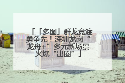 「多图」群龙竞渡勇争先！深圳龙岗“龙舟+”多元新场景火爆“出圈”