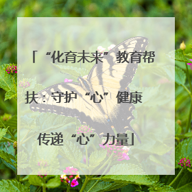 “化育未来”教育帮扶：守护“心”健康 传递“心”力量