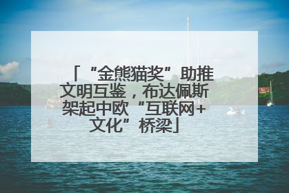“金熊猫奖”助推文明互鉴，布达佩斯架起中欧“互联网+文化”桥梁