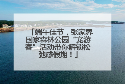 端午佳节，张家界国家森林公园“宠游客”活动带你解锁松弛感假期！