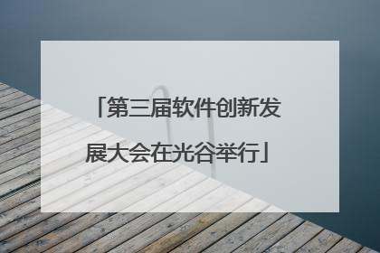 第三届软件创新发展大会在光谷举行