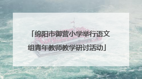 绵阳市御营小学举行语文组青年教师教学研讨活动