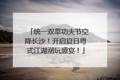 统一双萃功夫节空降长沙！开启夏日粤式江湖潮玩盛宴！