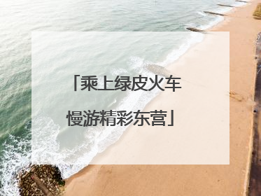 乘上绿皮火车 慢游精彩东营