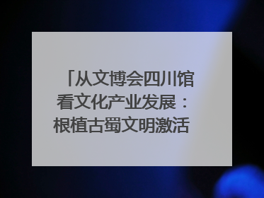 从文博会四川馆看文化产业发展：根植古蜀文明激活创新基因｜文博向“新”