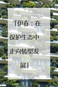 伊春：在保护生态中走向转型发展