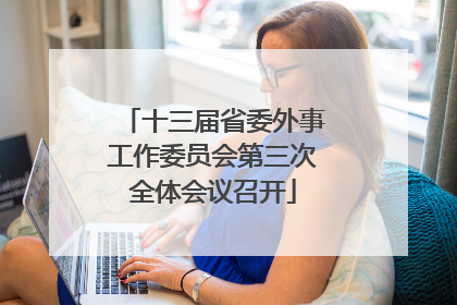 十三届省委外事工作委员会第三次全体会议召开