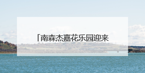 南森杰嘉花乐园迎来第三万名游客，用“轻脚印”激活林下空间