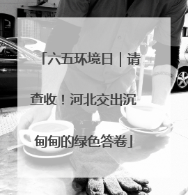 六五环境日｜请查收！河北交出沉甸甸的绿色答卷