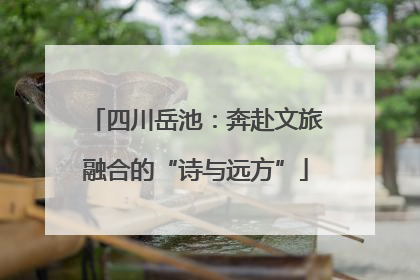 四川岳池：奔赴文旅融合的“诗与远方”