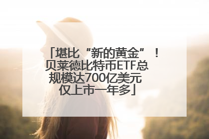 堪比“新的黄金”！贝莱德比特币ETF总规模达700亿美元 仅上市一年多