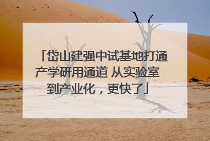 岱山建强中试基地打通产学研用通道 从实验室到产业化，更快了