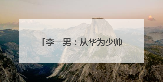 李一男：从华为少帅到锂电出行革新者