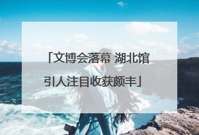 文博会落幕 湖北馆引人注目收获颇丰