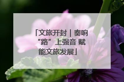 文旅开封｜奏响“路”上强音 赋能文旅发展