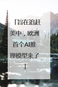 旨在追赶美中，欧洲首个AI推理模型来了