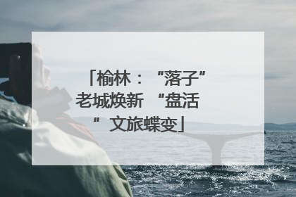 榆林：“落子”老城焕新 “盘活”文旅蝶变