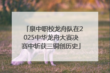 泉中职校龙舟队在2025中华龙舟大赛决赛中斩获三铜创历史