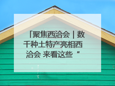 聚焦西洽会｜数千种土特产亮相西洽会 来看这些“爆款”产品