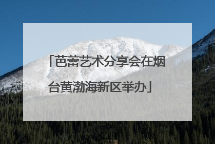 芭蕾艺术分享会在烟台黄渤海新区举办