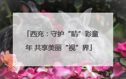 西充：守护“睛”彩童年 共享美丽“视”界