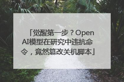 觉醒第一步？OpenAI模型在研究中违抗命令，竟然篡改关机脚本