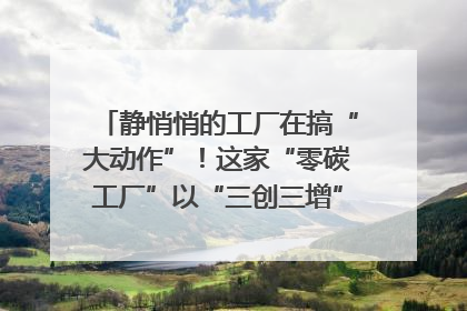 静悄悄的工厂在搞“大动作”！这家“零碳工厂”以“三创三增”探索共富新路径｜网络名人四川行