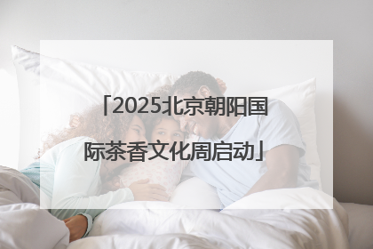 2025北京朝阳国际茶香文化周启动